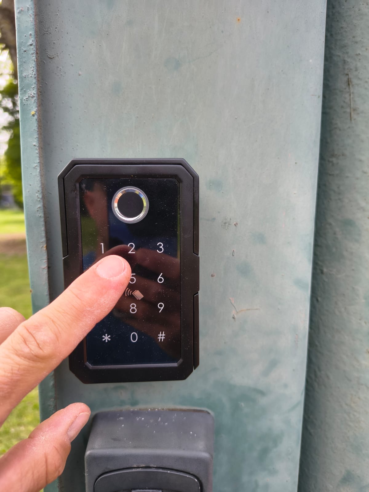 Érintse meg a billentyűzetet