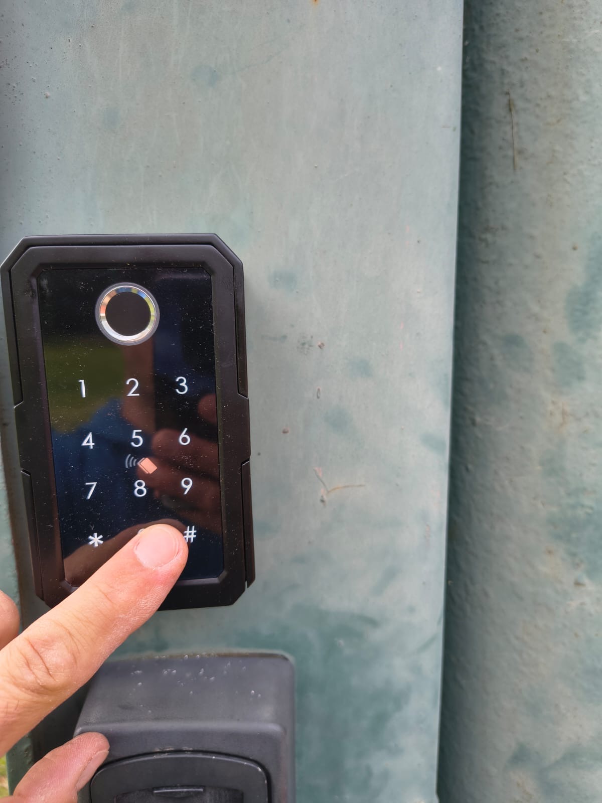 Erősítse meg a # gombbal